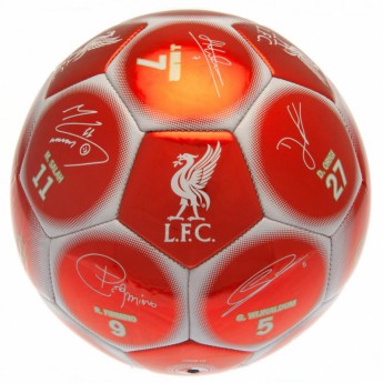 Liverpool FC футболна топка Premier League Champions Football Signature RW - size 5