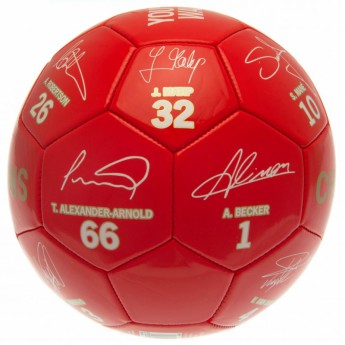 Liverpool FC футболна топка Premier League Champions Football Signature RG - size 5