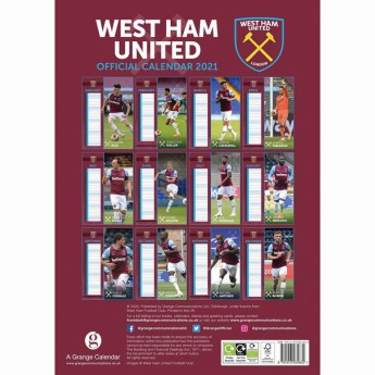 West Ham United календар 2021