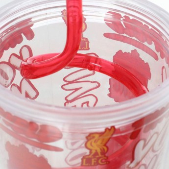 Liverpool FC чаша със сламка Kids Beaker YNWA