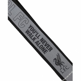 Liverpool FC връзка за врата с химикал black and grey Lanyard Pen