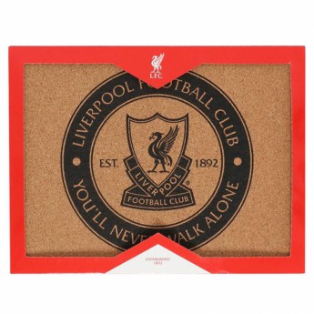 Liverpool FC подложки за сервиране 4pk Cork Placemat Set