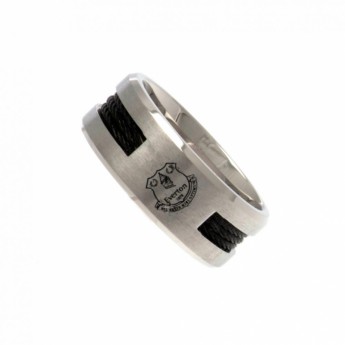 Everton FC пръстен Black Inlay Ring Large