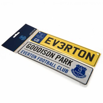 Everton FC комплект значки Window & Fridge Sign Set