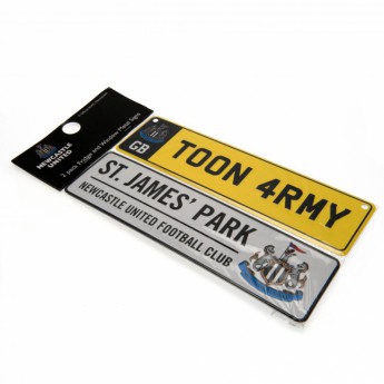 Newcastle United комплект значки Window & Fridge Sign Set
