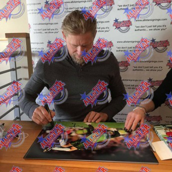 Легенди картина в рамка Schmeichel Signed Framed Print