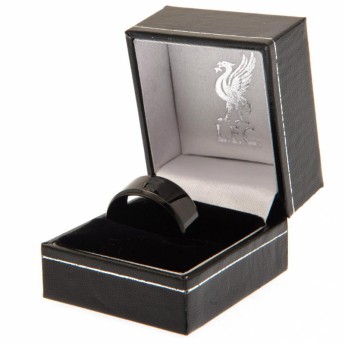 Liverpool FC пръстен Black IP Ring Medium