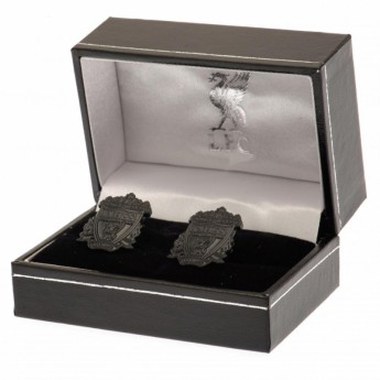 Liverpool FC копчета за ръкавели Black IP Cufflinks