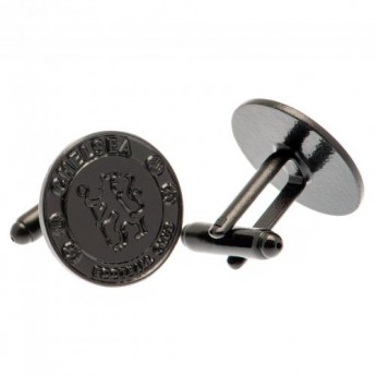 Chelsea FC копчета за ръкавели Black IP Cufflinks