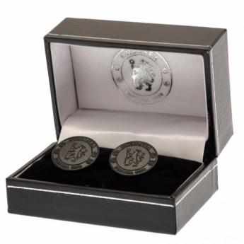 Chelsea FC копчета за ръкавели Black IP Cufflinks