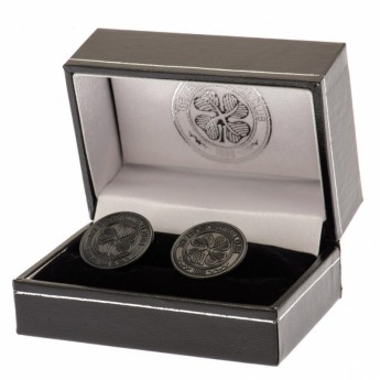 Celtic FC копчета за ръкавели Black IP Cufflinks