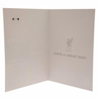 Liverpool FC картичка за рожден ден Son