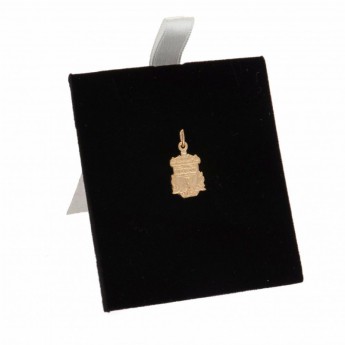 Liverpool FC златна висулка 9ct Gold Pendant Crest Small