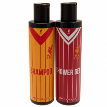 Liverpool FC тоалетен комплект shower gel, shampoo, toothbrush and flannel