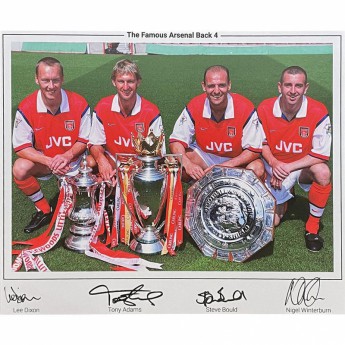 Легенди картина в рамка Famous Back 4 Signed Framed Print