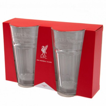Liverpool FC стъклена чаша 2pk Tumbler