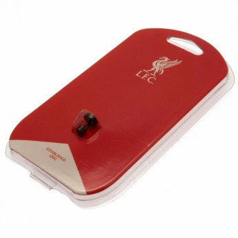 Liverpool FC обеци black ip stud earring