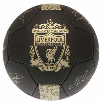 Liverpool FC футболна топка Gold phantom signature football