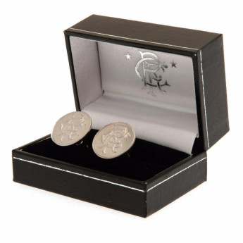 Rangers FC копчета за ръкавели silver plated formed cufflinks