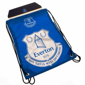 Everton FC чанта за фитнес blue logo