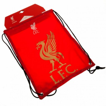 Liverpool FC чанта за фитнес red logo