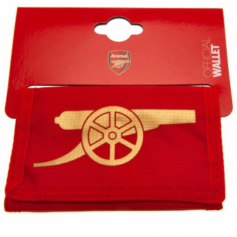 Arsenal FC портмоне от найлон Nylon wallet red