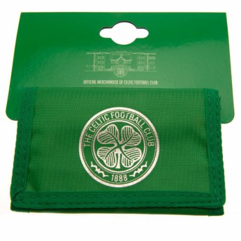 Celtic FC портмоне от найлон Nylon wallet green