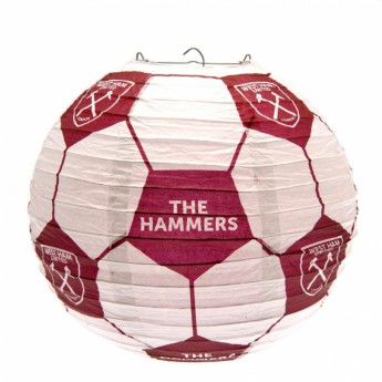 West Ham United цветна хартия paper light shade
