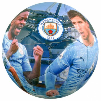 Manchester City футболна топка Players Photo Football - Size 5