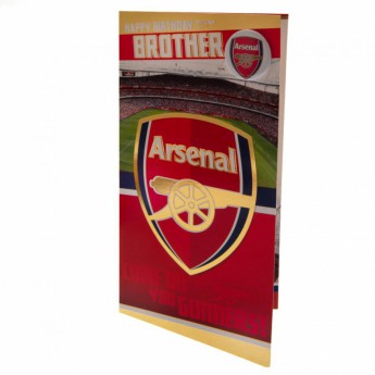 Arsenal FC пожелание Birthday Card Brother