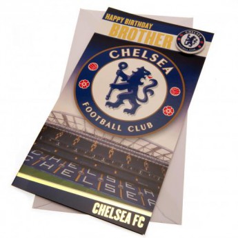 Chelsea FC пожелание Birthday Card Brother