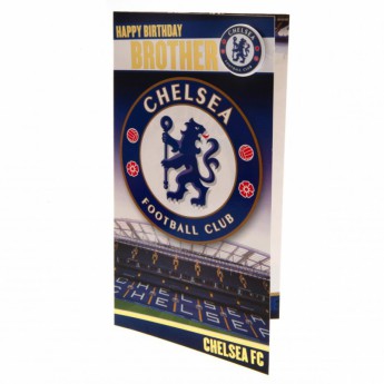 Chelsea FC пожелание Birthday Card Brother