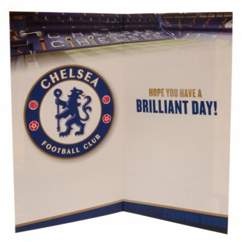 Chelsea FC пожелание Birthday Card Brother
