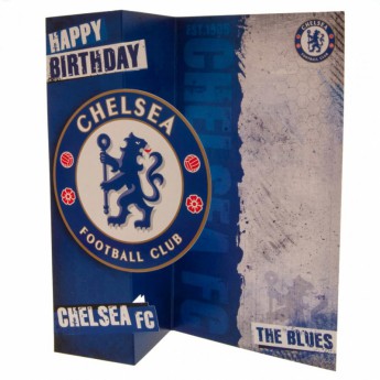 Chelsea FC пожелание Birthday Card The Blues