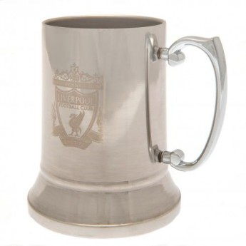 Liverpool FC стъклена чаша stainless steel tankard
