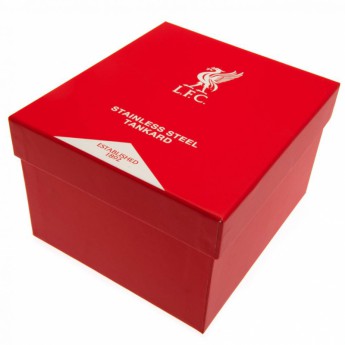 Liverpool FC стъклена чаша stainless steel tankard