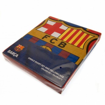 FC Barcelona спално бельо за единично легло single duvet set