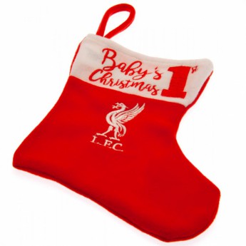 Liverpool FC коледен чорап fisrt christmas stocking