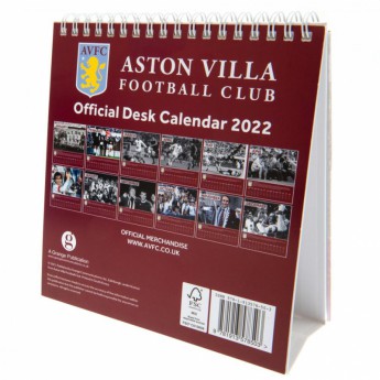 Aston Villa настолен календар 2022