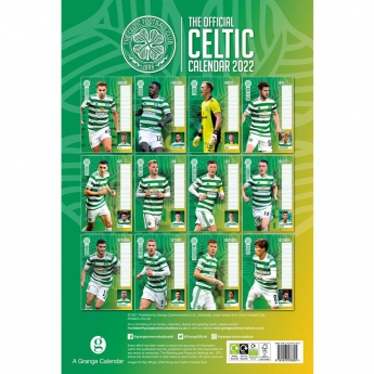 Celtic FC календар 2022