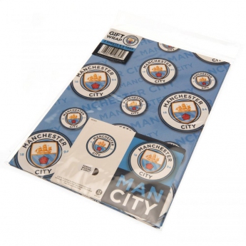 Manchester City опаковъчна хартия 2 pcs Gift Wrap