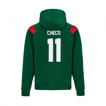 Red Bull Racing мъжки суитшърт с качулка Sergio Perez sweatshirt green F1 Team 2022