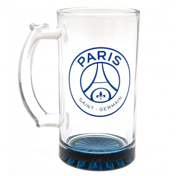 Paris Saint Germain стъклена чаша Stein Glass Tankard