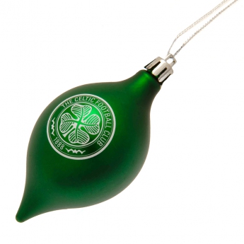 Celtic FC топки за коледна елха 3pk vintage baubles