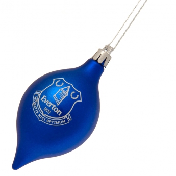 Everton FC топки за коледна елха 3pk vintage baubles