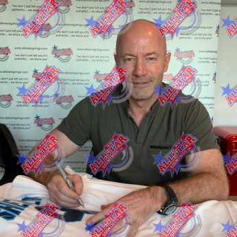 Легенди фланелки с рамка England FA 1996 Shearer & Gascoigne Signed Shirts (Dual Framed)