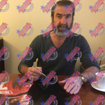 Легенди картина в рамка Manchester United FC Cantona Signed Framed Print