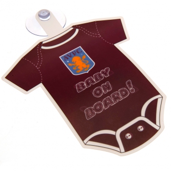 Aston Villa детско боди baby on board sign