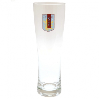 Aston Villa пинта tall beer glass
