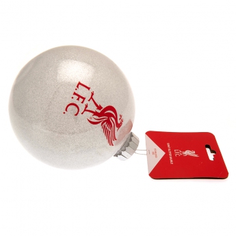 Liverpool FC топки за коледна елха giant glitter bauble